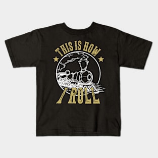 Train Kids T-Shirt